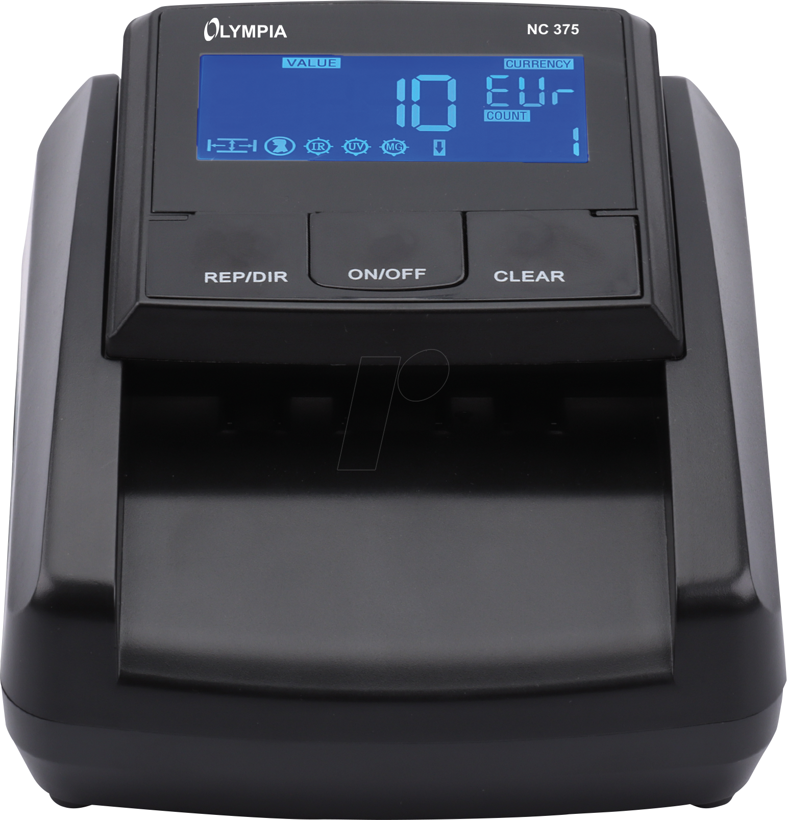 OLYMPIA NC 375 - Geldscheinprüfer, 5-fache Kontrolle
