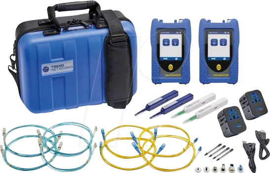 Thumbnail - ID FIB POWM KIT - Kabeltester FiberMASTER PowerMeter Kit, Multimode, Singlemode