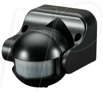 VT-5077 - IR-Bewegungsmelder, Aufputz - Außen, schwarz