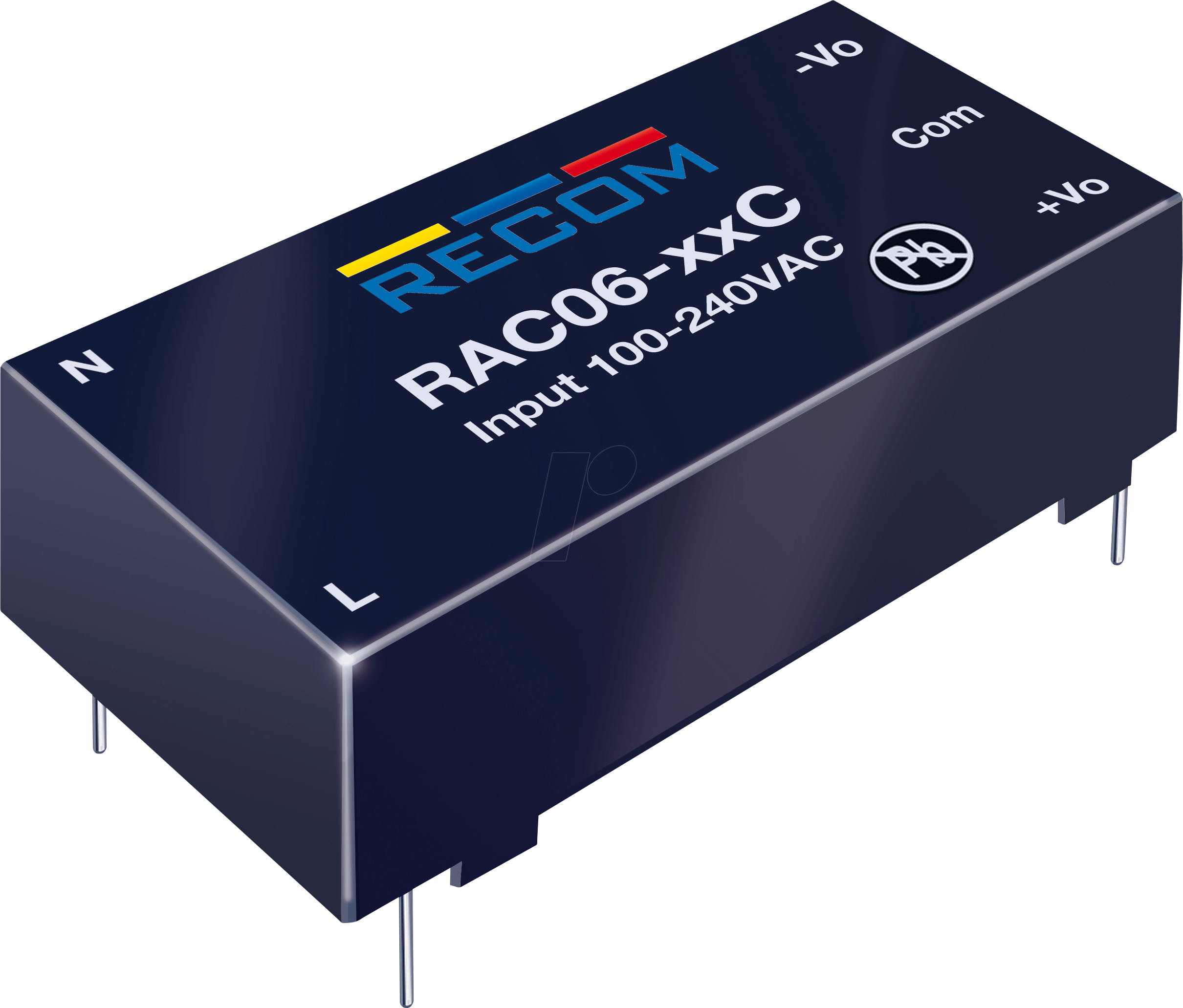 RAC06-05SC - AC/DC-Wandler, 80 - 264 V AC, 5 V DC, Modul