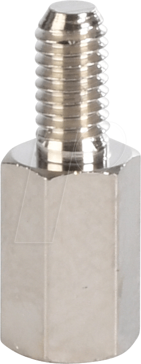 VT DA 8MM - Distanzhülsen, Metall, 6-Kant, M3, 8mm