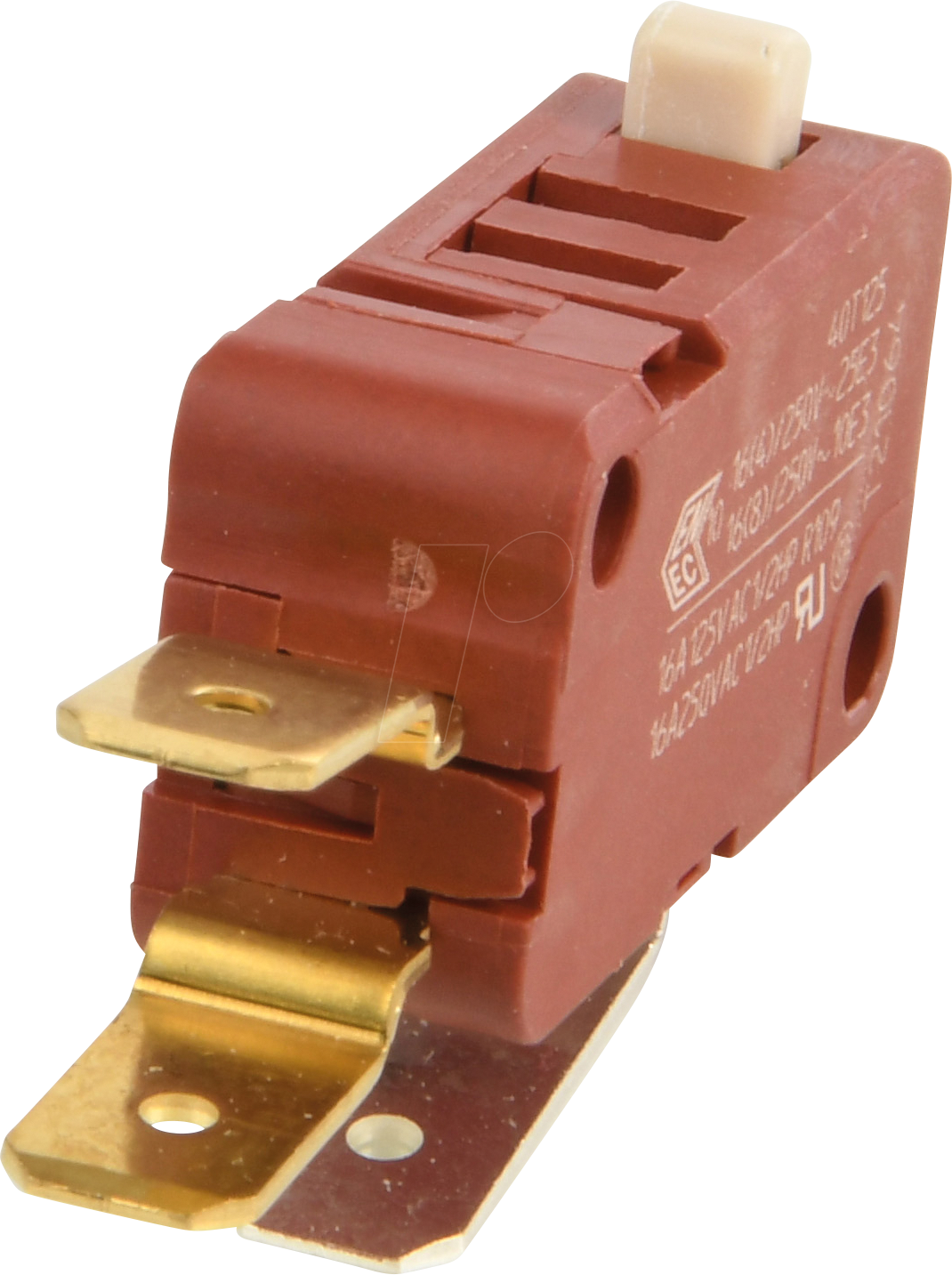 Thumbnail - MAR 1080.0403 - Schnappschalter Wechsler (SPDT tastend) - 16 (8) 250 V AC