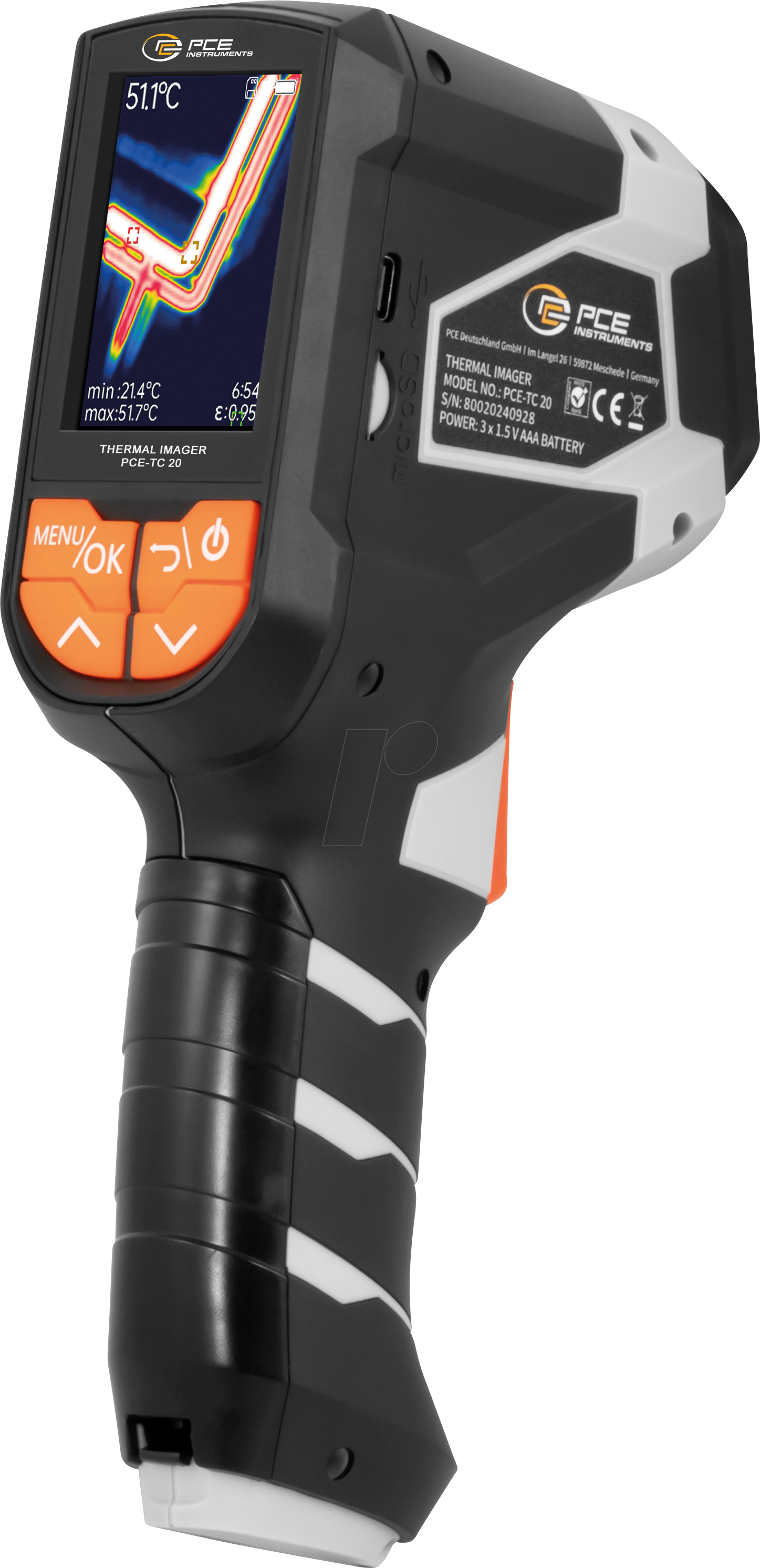 PCE TC 20 - Thermografiekamera PCE-TC 20