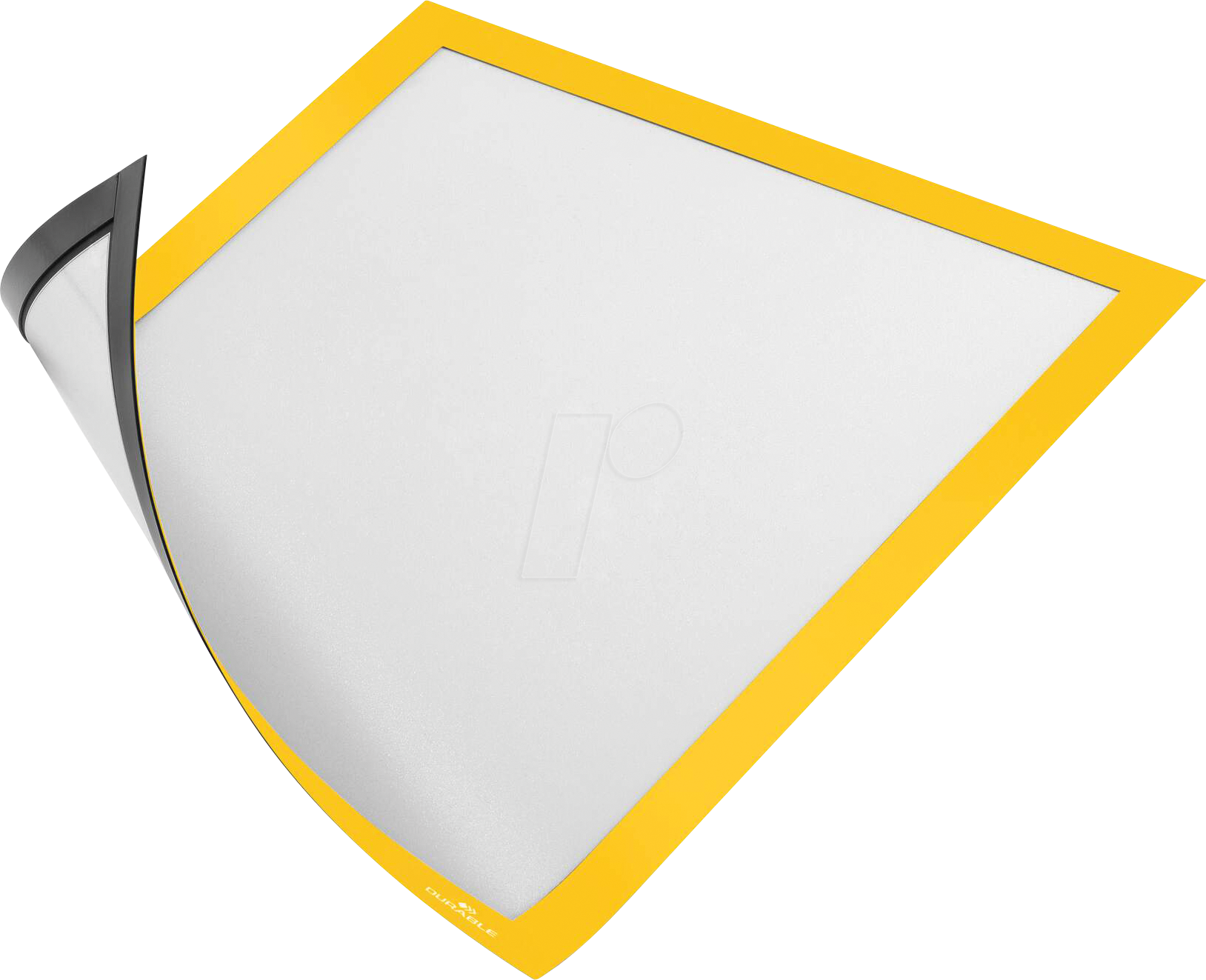 DURABLE 486904 - Info-Rahmen, A4, magnetisch, gelb, 5 Stück