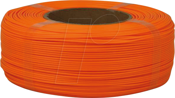 M4P 20037 - Filament, PETG, 1,75 mm, Leuchthellorange, 1 kg, Refill