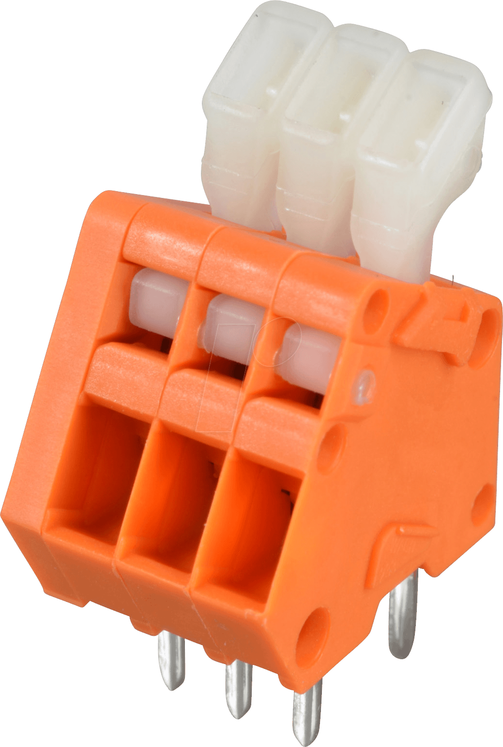 WAGO 233-503 - Klemmleiste, RM 2,54, Öffnungshebel, 3-polig