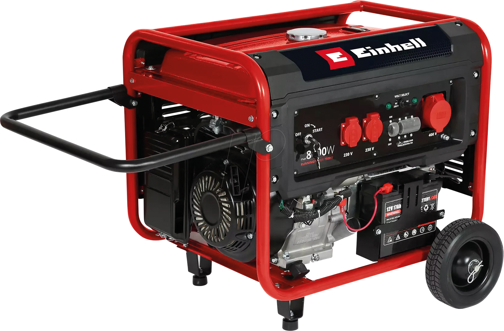 EINHELL 4152640 - Stromerzeuger TC-PG 8000, Benzin, 8000 W