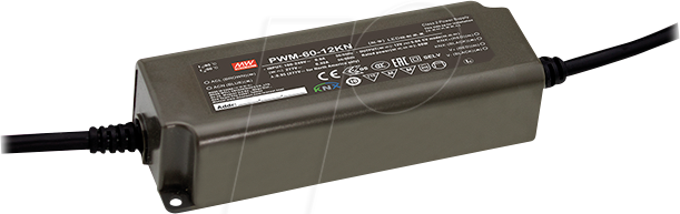 MW PWM-60-24KN - Netzteil mit KNX 60 W, 90 - 305VAC, 24 V, 2.5 A