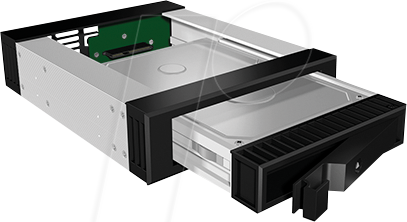 ICY IB-129SSK-B - Wechselrahmen 1x 5,25 für 1x 2.5/3,5'' SATA