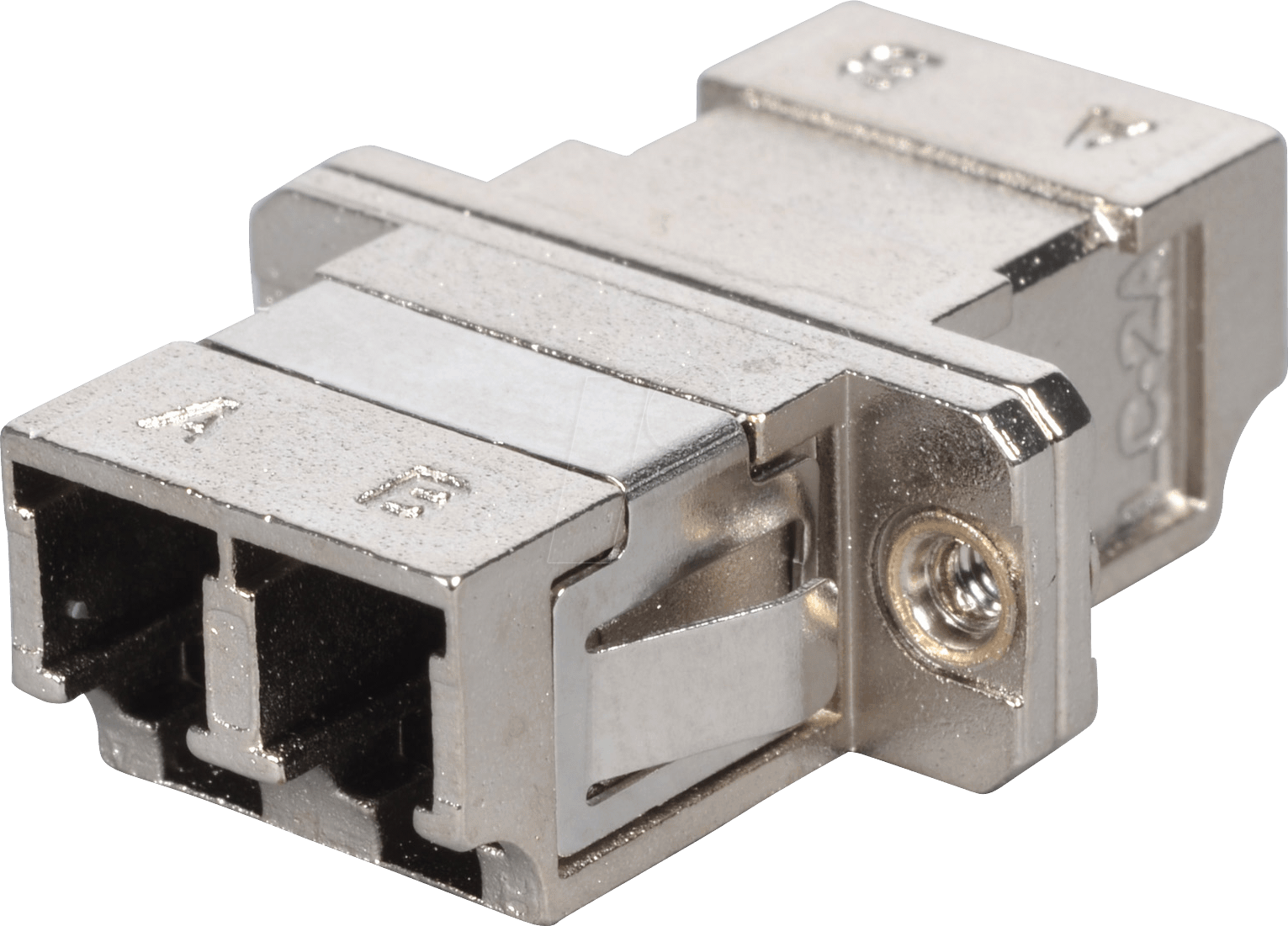 LWL KUPPLUNG 6 - LC/LC-Duplex, Multimode, Beige Metall