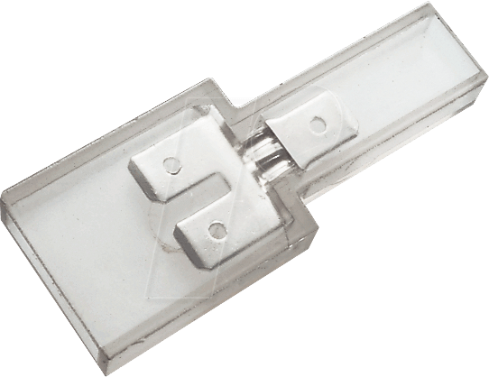 TFSK-6,35 - Flachsteckerkupplung, Breite: 6,35mm, 3-fach