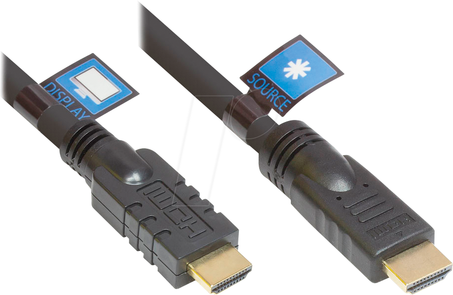 GC M0007 - Kabel aktiv HDMI Stecker > Stecker, 4K 10 m