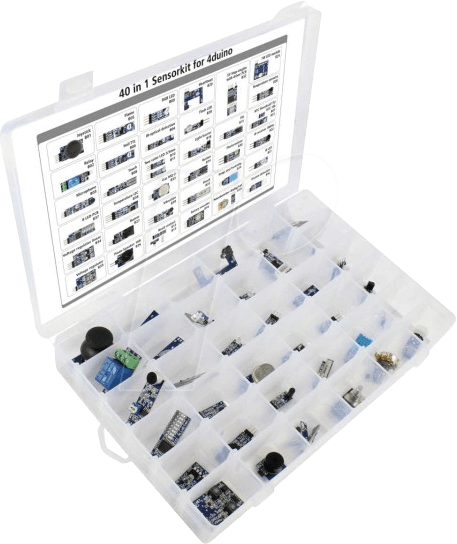 ARD SENSOR KIT-2 - Arduino - 4duino Sensor-Kit 40 in 1, Sensoren und Module