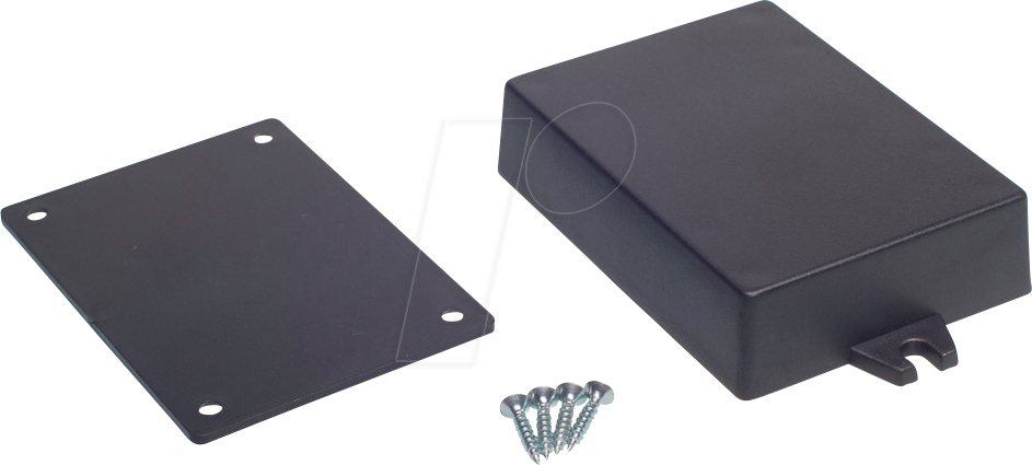 4U32090702000 - Industriegehäuse, 90 x 65 x 22 mm, schwarz