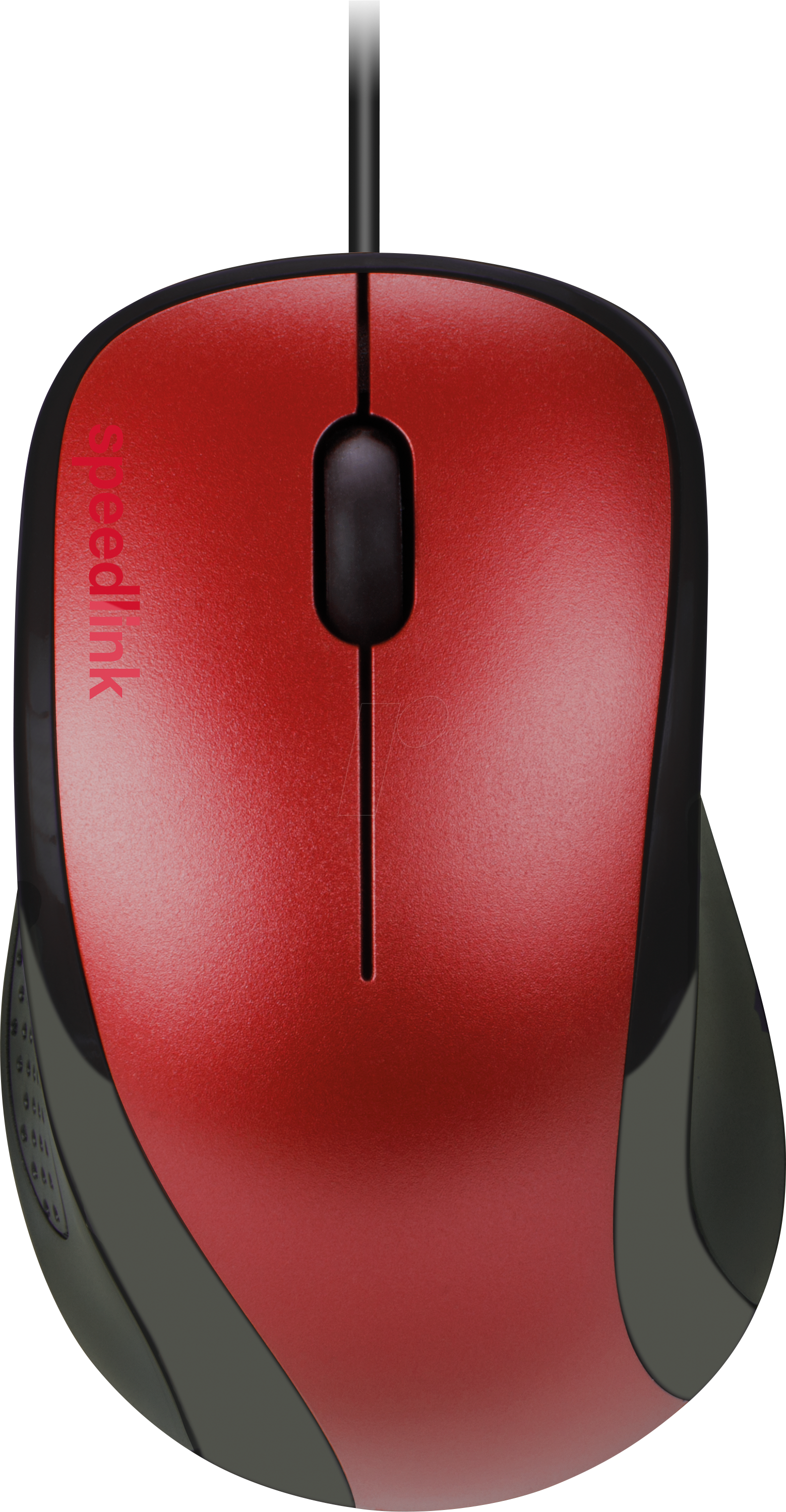 SL-610011-RD - Maus (Mouse), Kabel, USB, rot