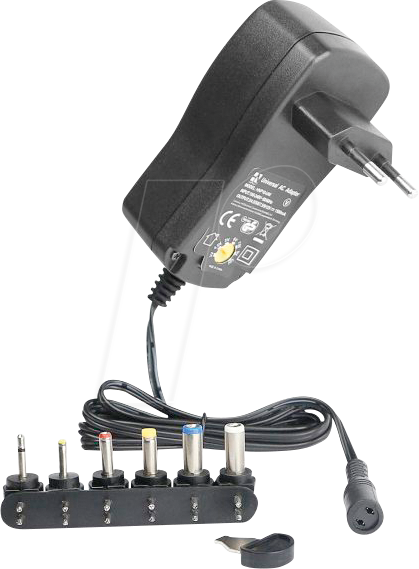 HNP 18-UNIL6 - Universal-Schaltnetzteil, 18 W, 3 - 12 V, 1500 mA