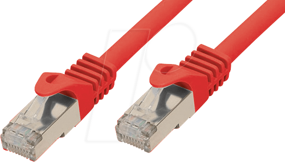 Thumbnail - PATCH-C7 1,5 RT - 1,5 m Patchkabel - Cat.7-Rohkabel, rot