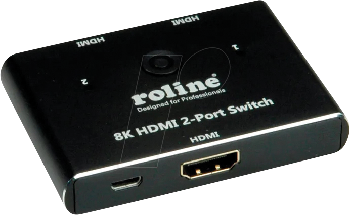 Thumbnail - ROLINE 14013592 - HDMI Switch 8K, 2-Port