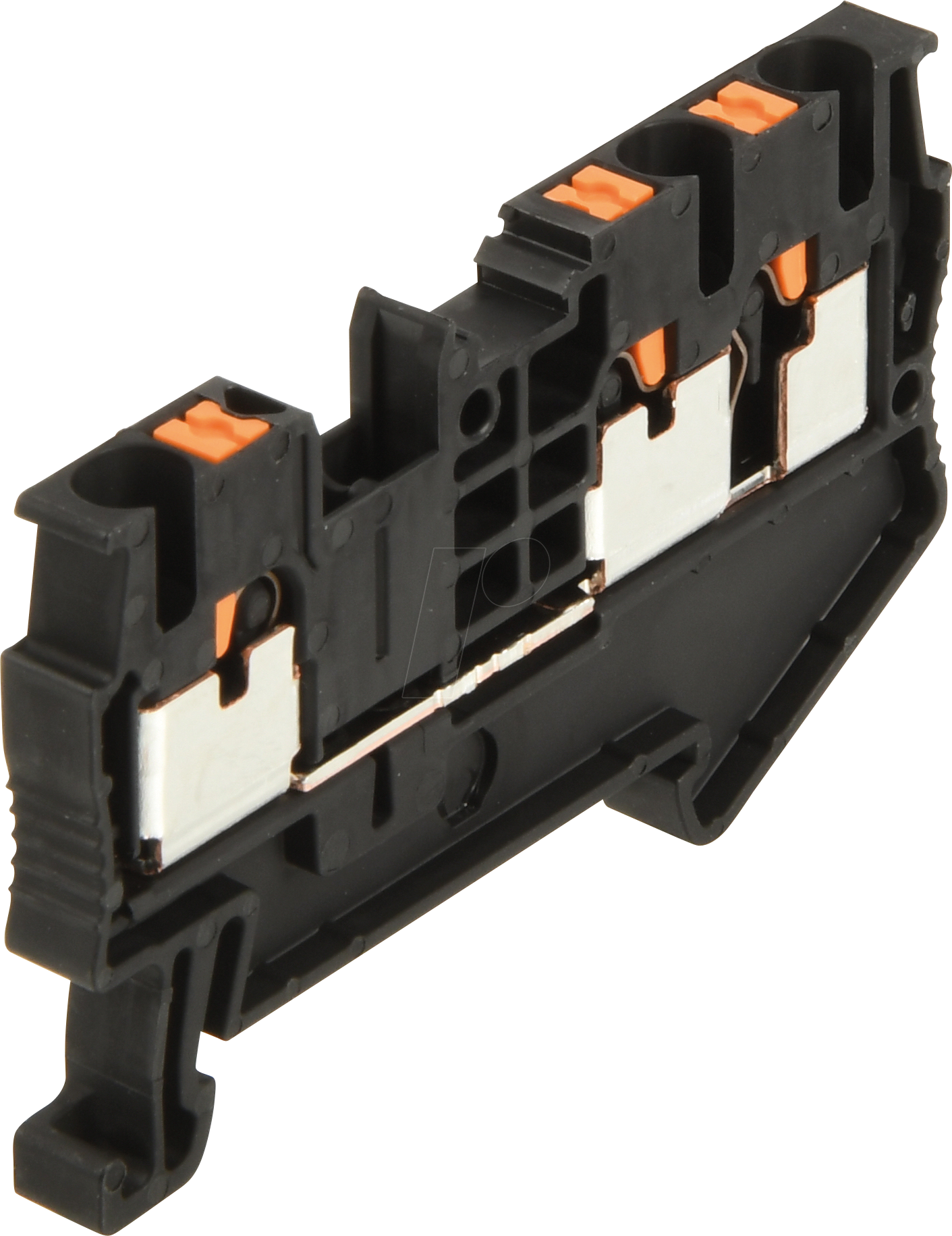 PT 2,5 TWIN BK - Durchgangsklemme, PT 2,5-Twin schwarz