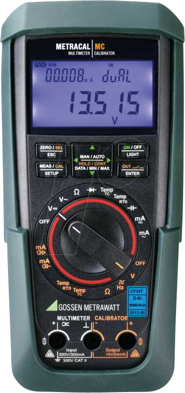 METRACAL MC - Kalibrator METRACAL MC, mit integriertem Multimeter