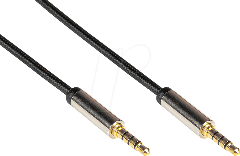 GC-M0230 - Audiokabel, 3,5mm Klinke 4-polig, 3 m