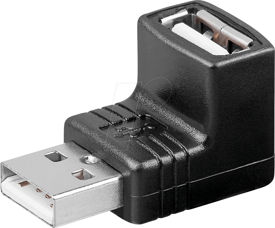 GOOBAY 68920 - USB 2.0 Adapter A Stecker > 90° A Buchse