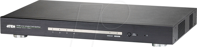 ATEN VS1814T - HDMI HDBaseT Splitter, 4-Port
