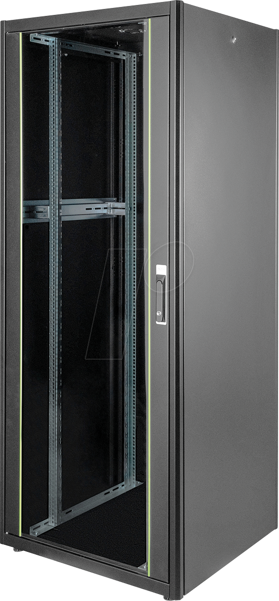 DIGI 1942U88DB - 19'' Netzwerkschrank, 42HE, 1000mm Tiefe, schwarz