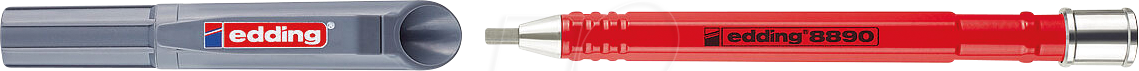 EDDING 8890 - Zimmermannsbleistift, Druckmechanismus, 2-5 mm