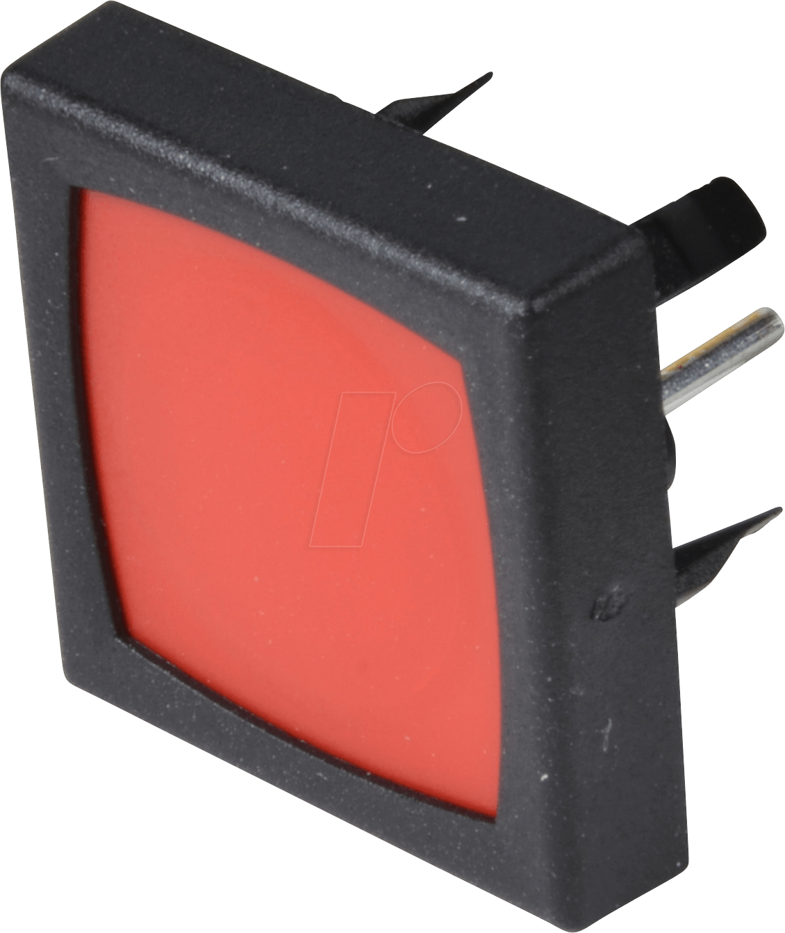 TASTER 1100 RT - Drucktaster, Frontmontage, 1x (Ein), eckig, rt