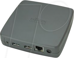 SILEX DS-700 - Geräteserver, 1x RJ45, 1x USB 2.0, 1x USB 3.0