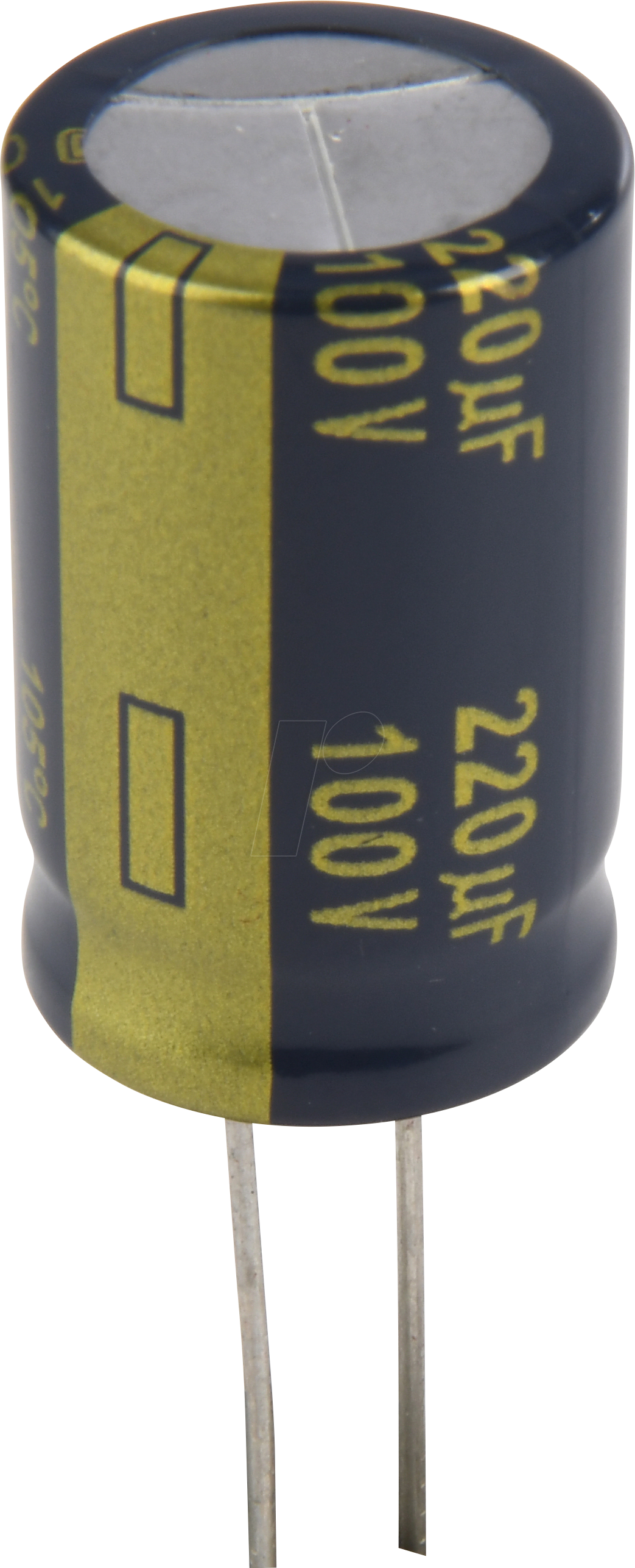 FC-A 220U 100B - Elko radial, 220µF, 100V, 105°C, low ESR, AEC-Q200