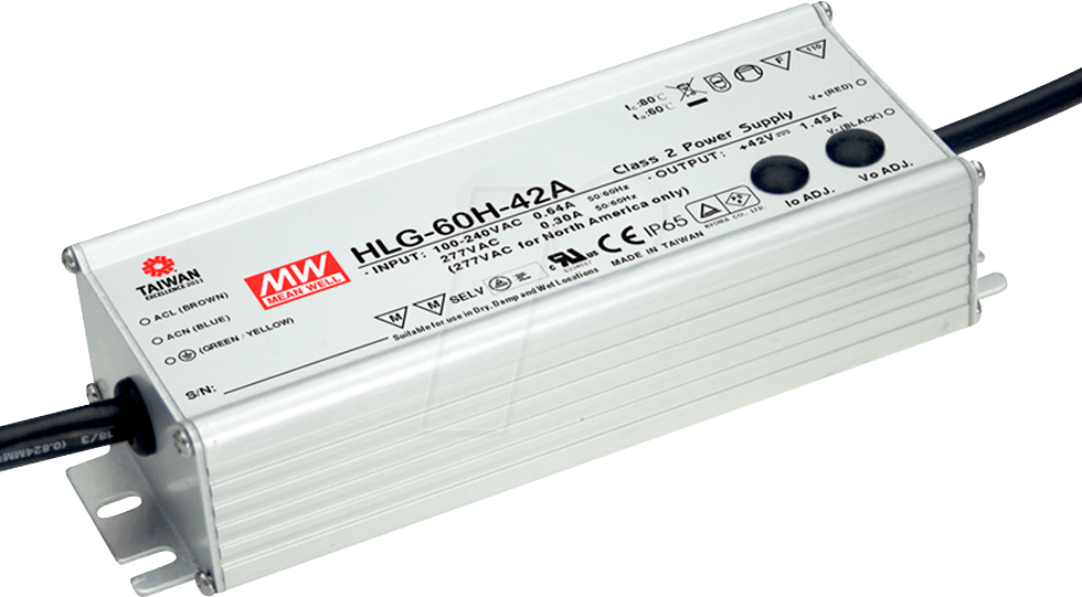 HLG-60H-C700A - LED-Trafo, 70 W, 50 - 100 V DC, 700 mA