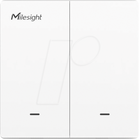 MIL WS502-2W-W11 - LoRaWAN Wandschalter, 2-fach
