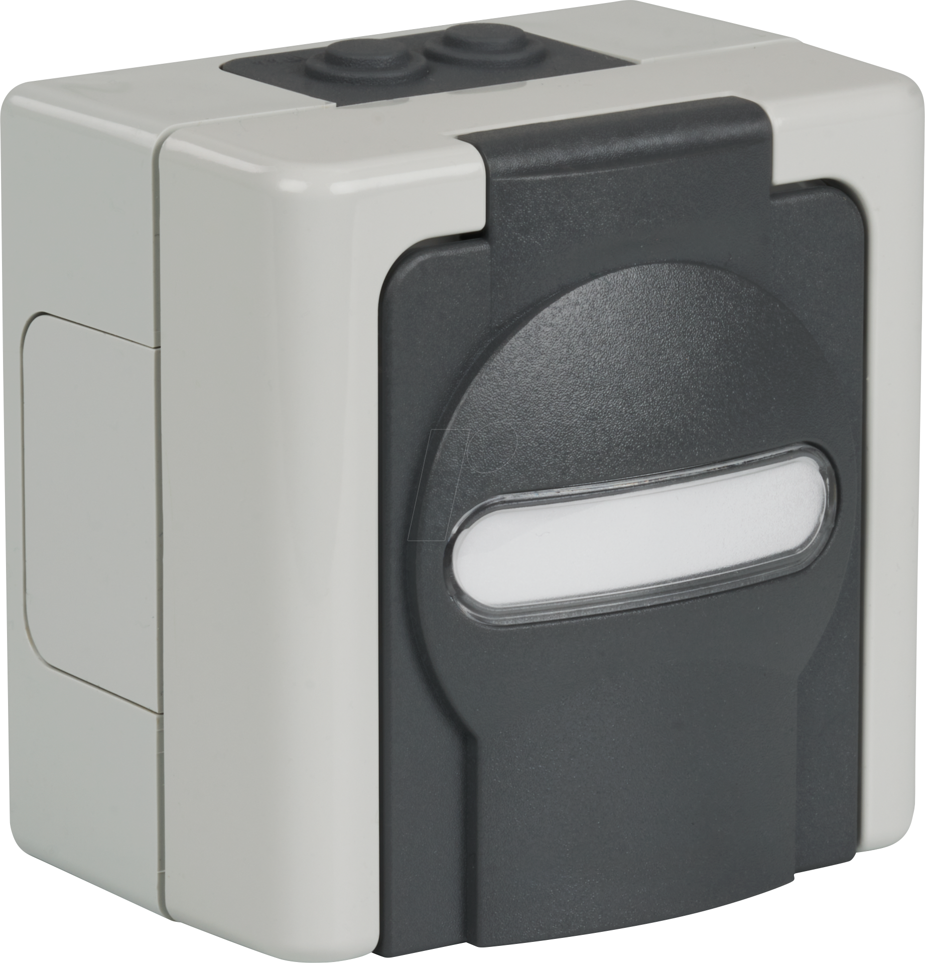 EFB ET-25020 - Keystone Aufputzgehäuse, IP44, 2-fach, unbestückt