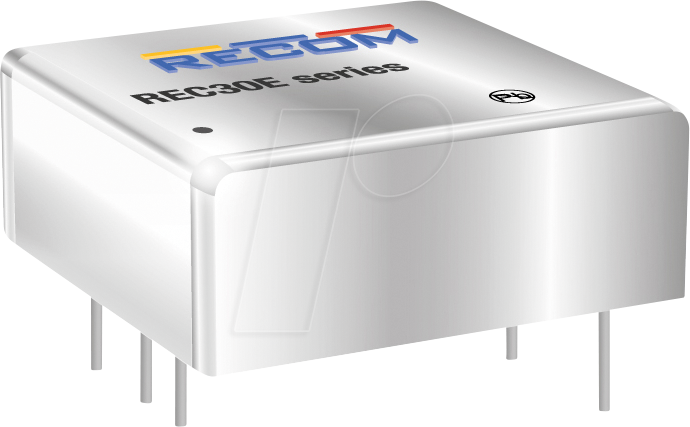REC30E-2412SZ - DC/DC-Wandler REC30E, 9-36 Vin, 12 Vout, 2500 mA
