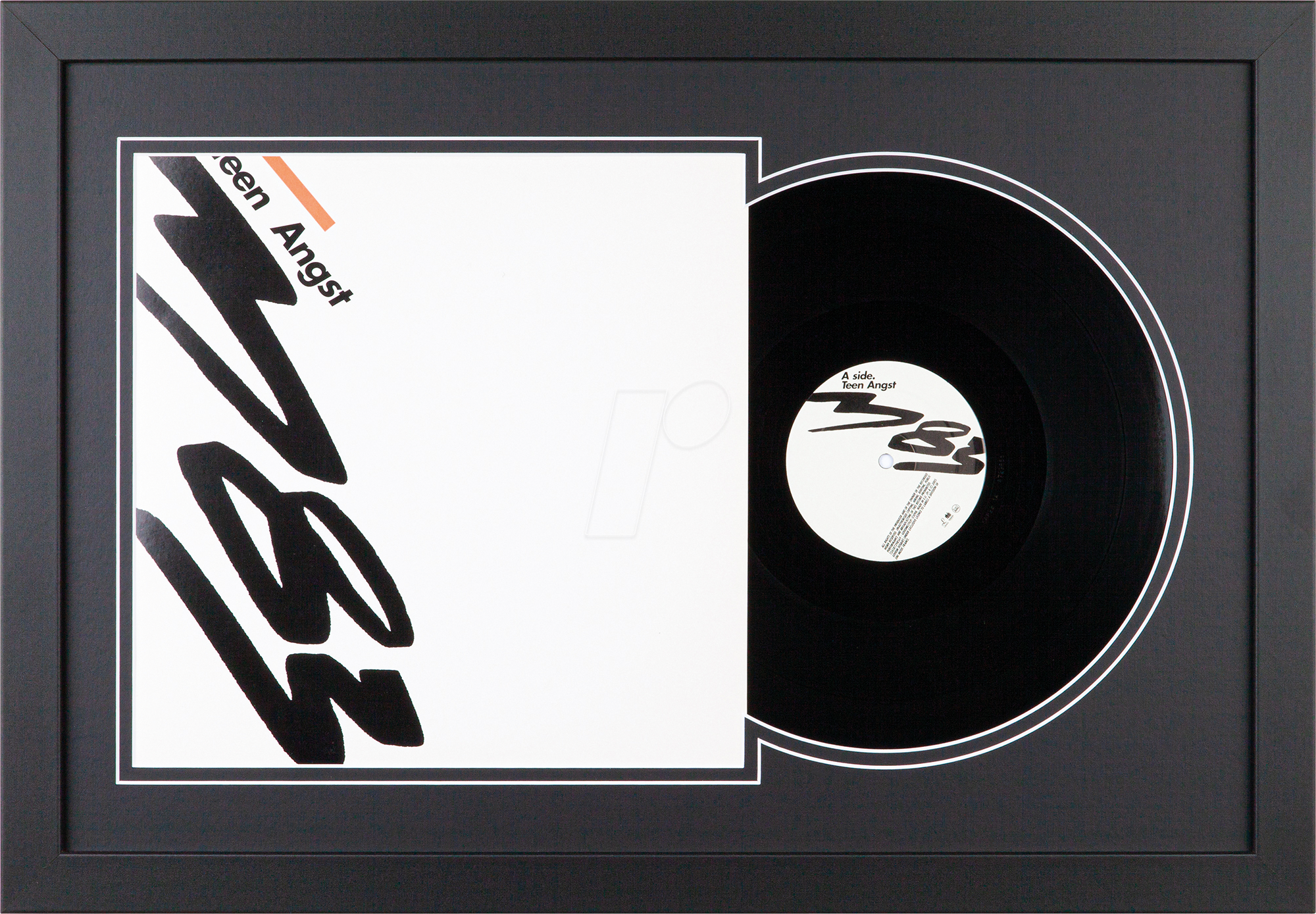 SOOBSOO LPRCV3 - LP-Cover / Vinyl-Bilderrahmen, Schwarz-1