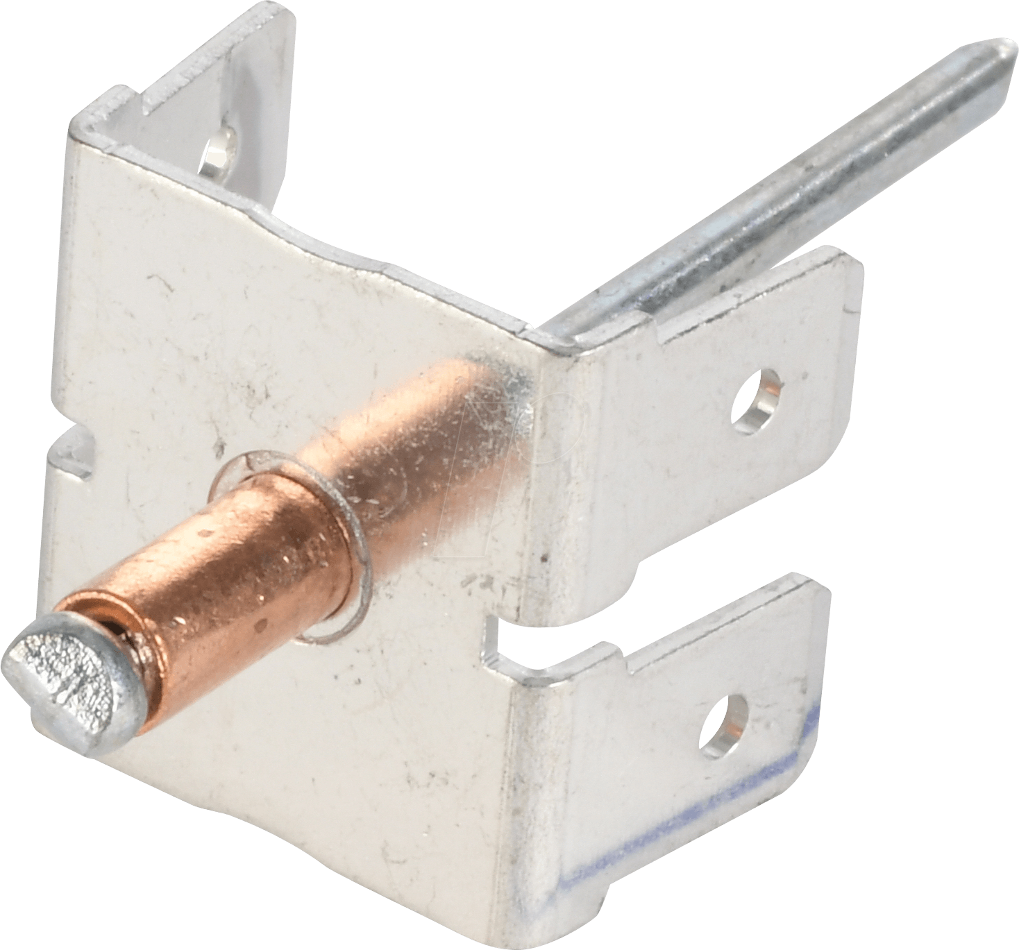 VT RIVZN 463 - Flachstecker, 4pol., Blindniettechnik, verzinnt