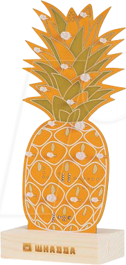 WSXL107 - Lötbausatz XL Ananas, Lichteffekte