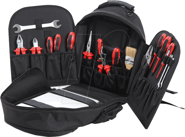 TASCHE 5850 - Werkzeugrucksack, Polytex, 420x350x210 mm