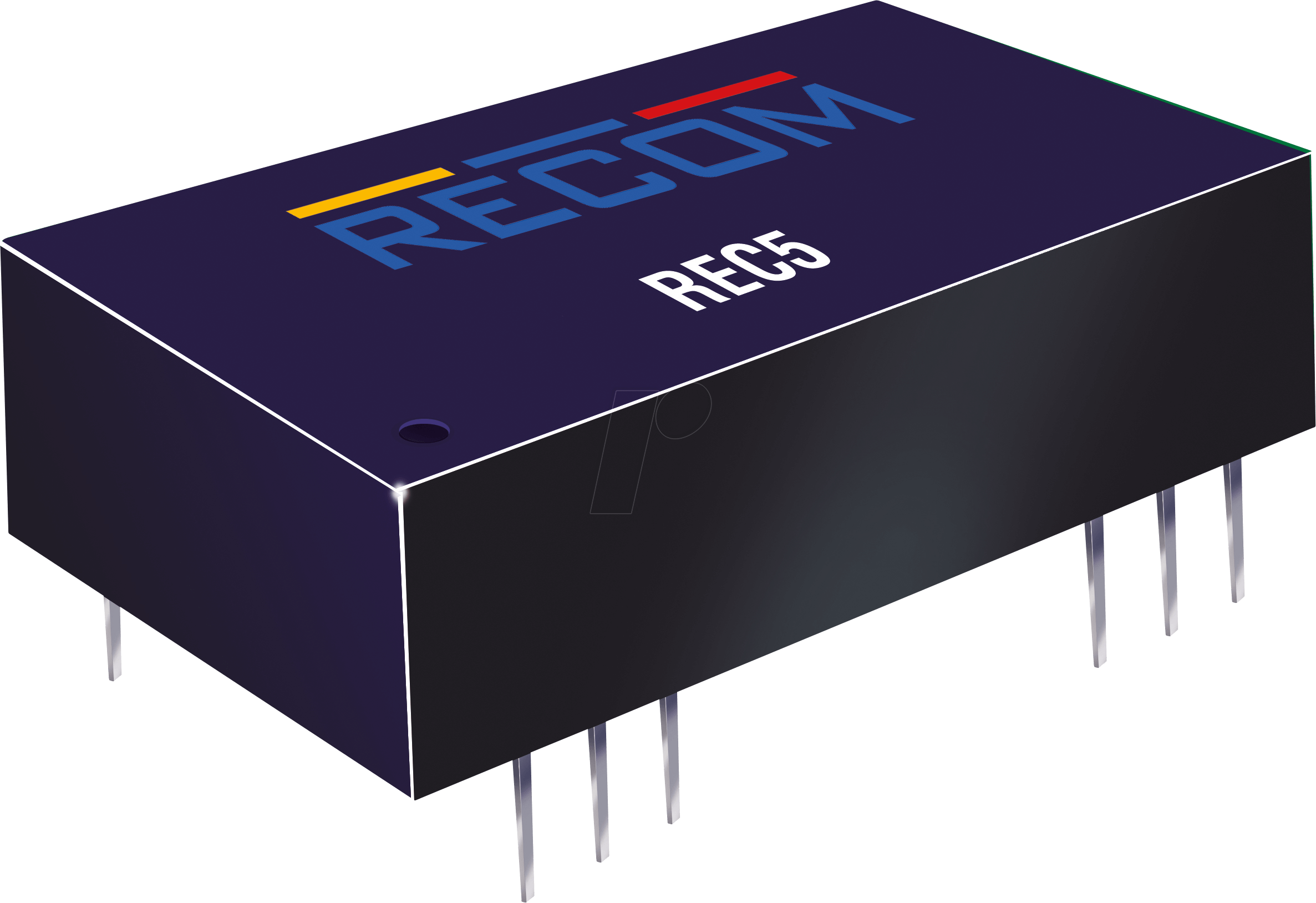 REC5-1212SRW4 - DC/DC-Wandler REC5, 9-18 Vin, Single, 12 Vout, 420 mA, DIL-24