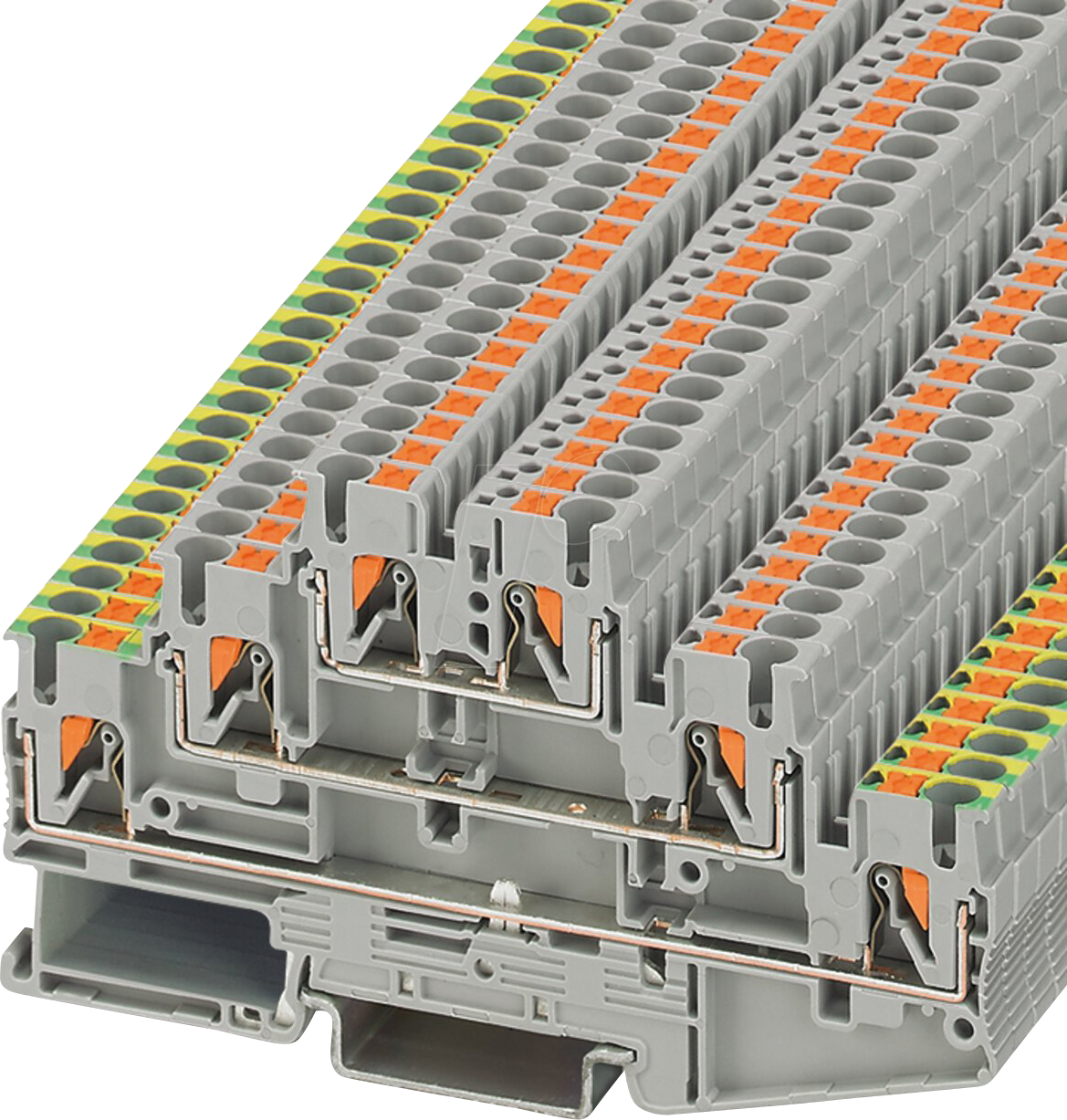 PT 2,5 PE-L-L - Schutzleiter-Reihenklemme, PT 2,5-PE/L/L