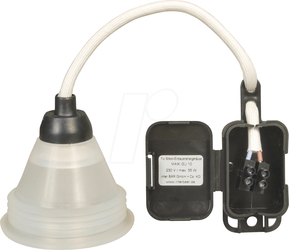 EINBAU SIL GU10W - Deckeneinbaugehäuse MAXI für GU10