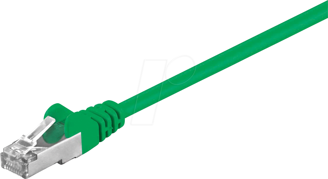 GOOBAY 50182 - Cat.5e F/UTP Patchkabel CCA grün 3 m