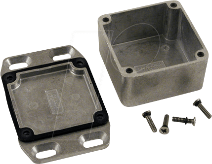 1590WLBFL - Alugehäuse, 1590 W, 50,5 x 50,5 x 27 mm, aluminium