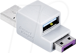 SK LK03PL - Kabel Schloss, USB Typ A, lila