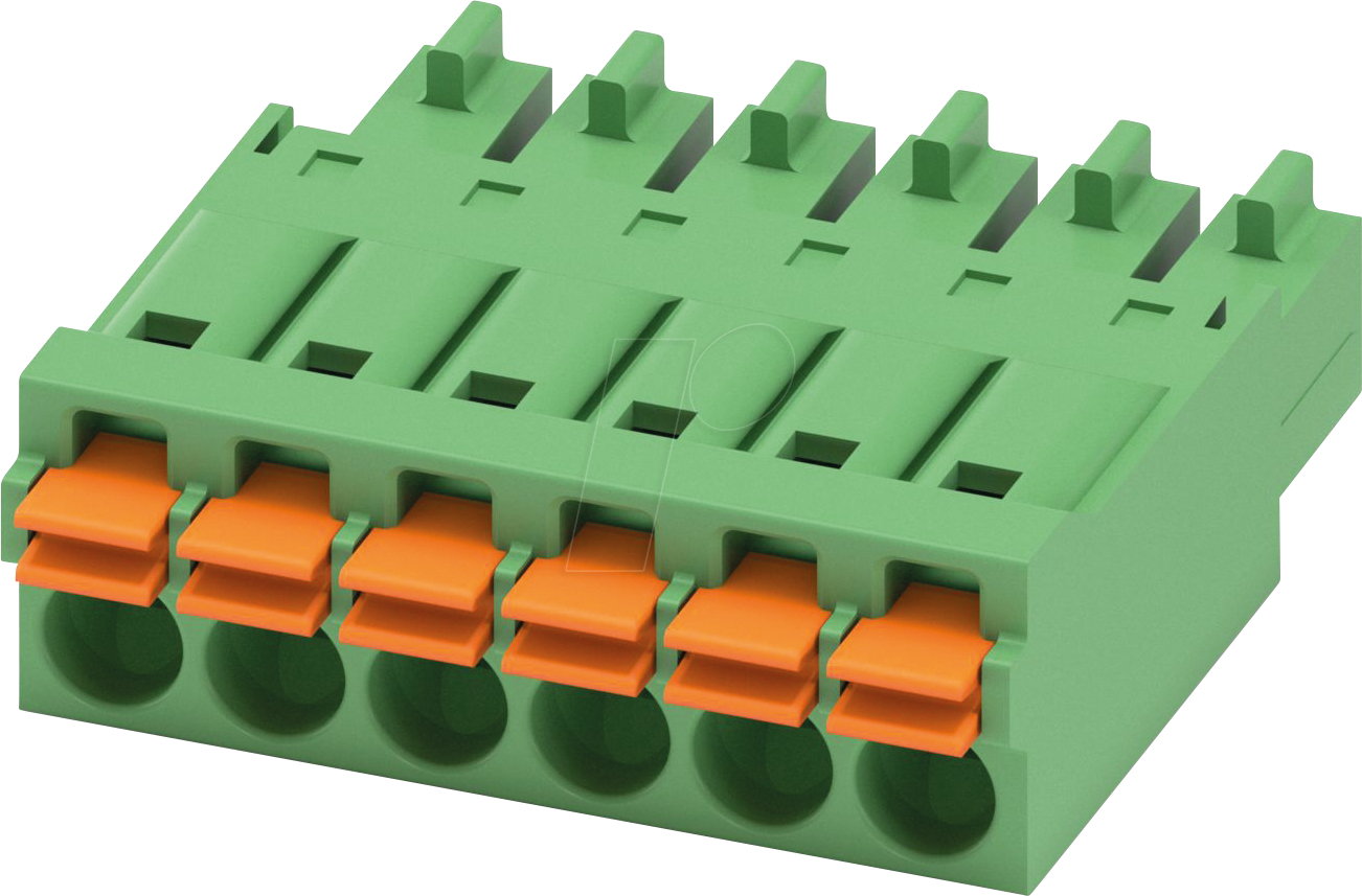 FMC 6 ST 3,5 - Leiterplatten-Steckverbinder, RM: 3,5 mm, 6-polig