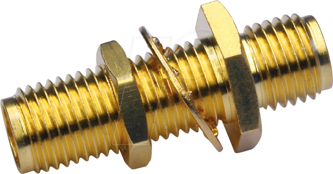 TG 100024794 - SMA-Verbinder Buchse/Buchse vergoldet