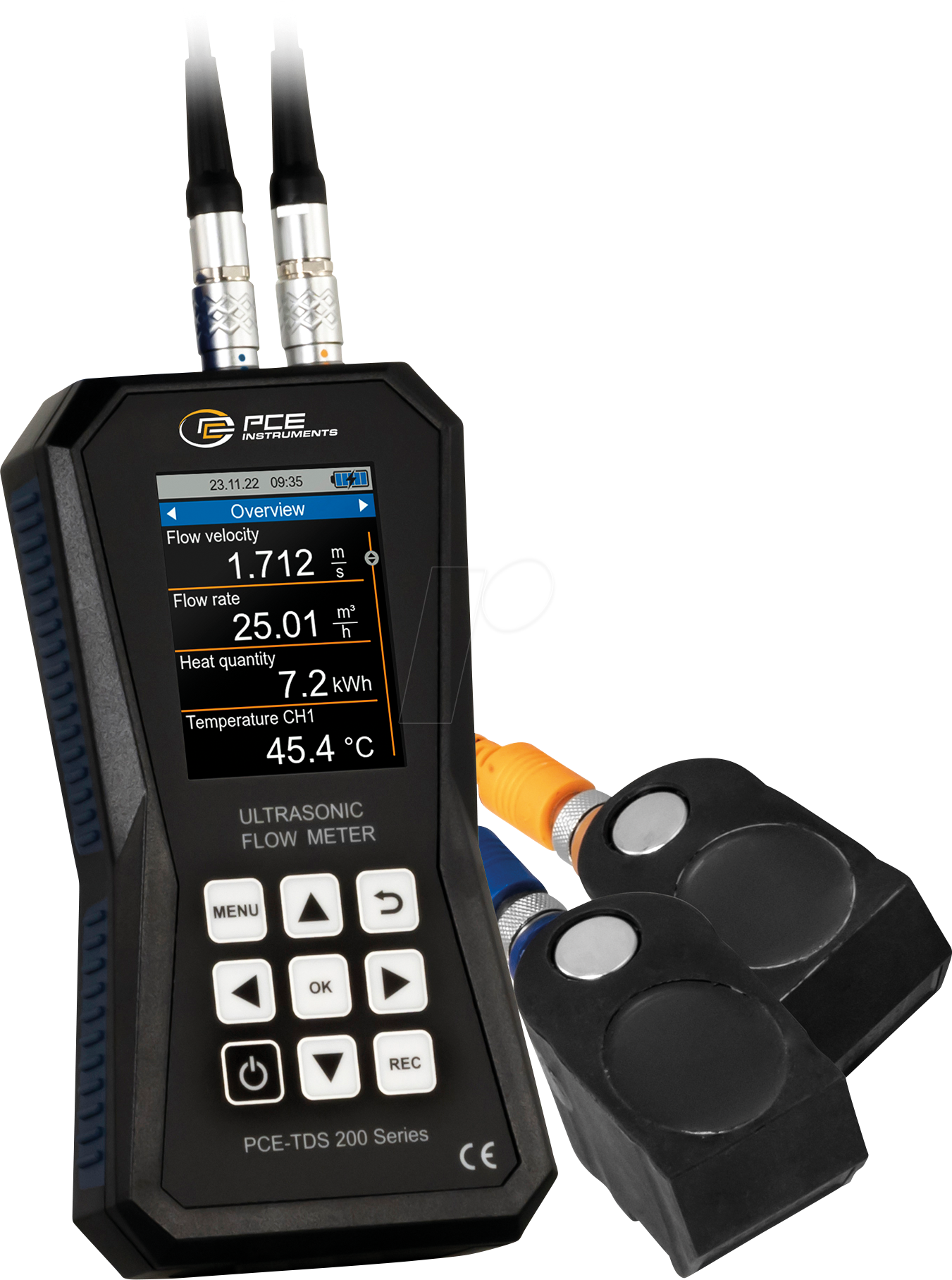 PCE TDS 200 M - Ultraschall-Durchflussmessgerät PCE-TDS 200 M