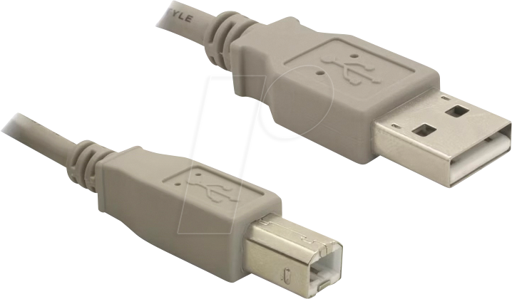 DELOCK 82216 - USB 2.0 Kabel A Stecker > B Stecker, 3 m